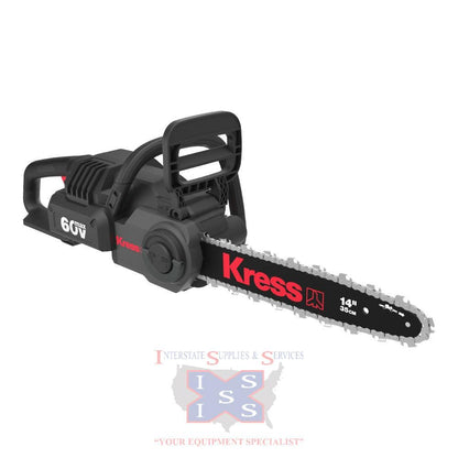 Kress 60V 16-inch Brushless Chainsaw Kit.