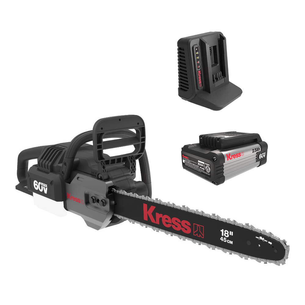 Kress 60V 18-inch Brushless Chainsaw Kit