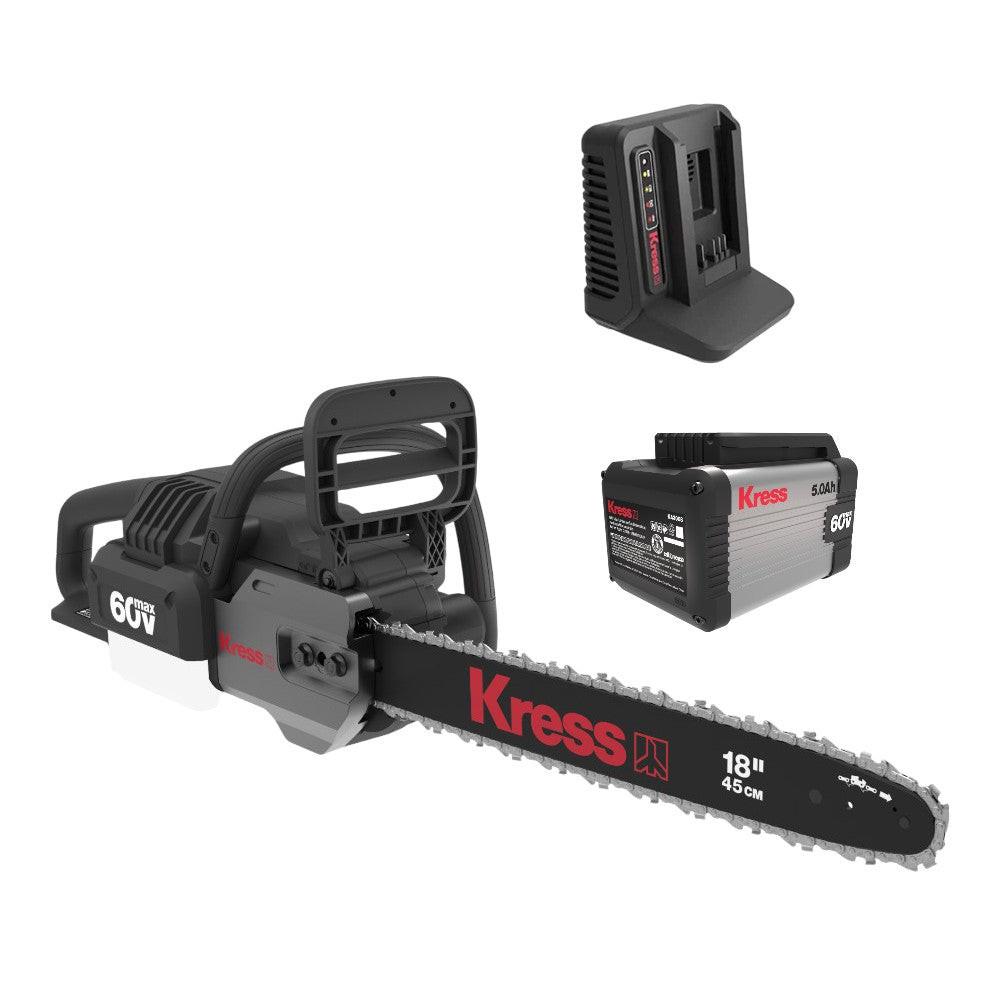 Kress 60V 18-inch Brushless Chainsaw Kit