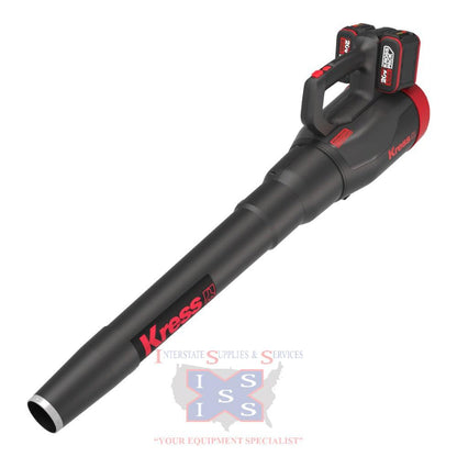 Kress 40V QuietTech Blower Kit.