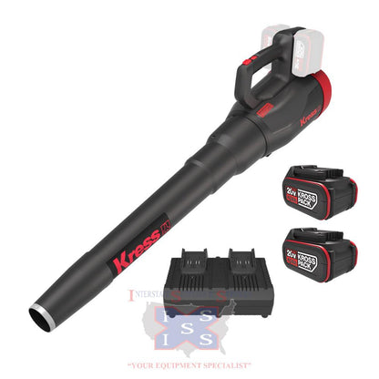 Kress 40V QuietTech Blower Kit.
