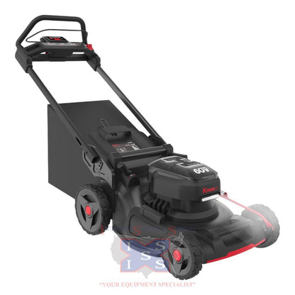 Kress 60V 21-inch Steel Deck Push Mower Kit.