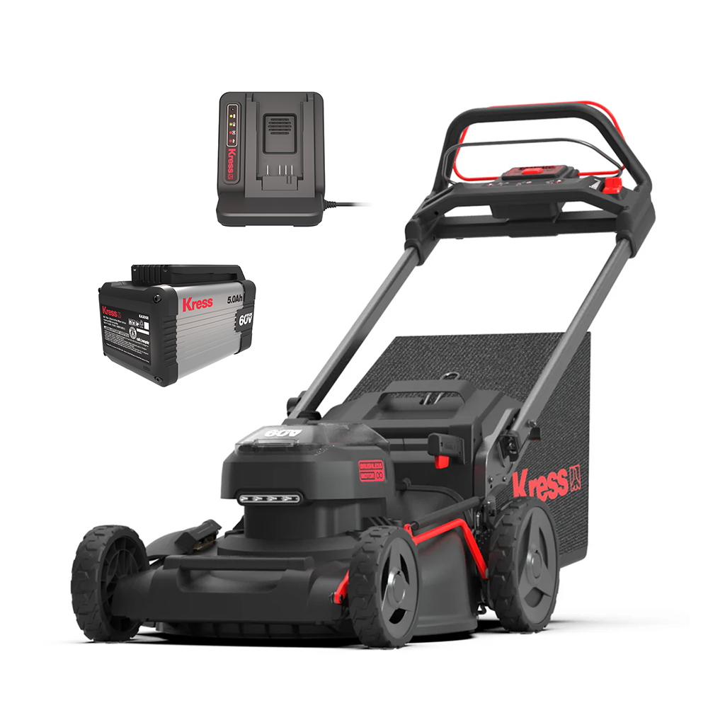 Kress 60V 21-inch Steel Deck Self-Propelled Mower Kit