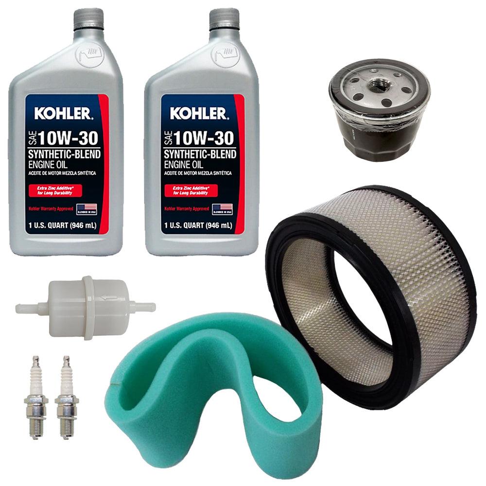 Tune Up Kit Air Fuel Oil Filters CH CV 17-28 HP Engines 24 789 01-S 12 .050" 01-S