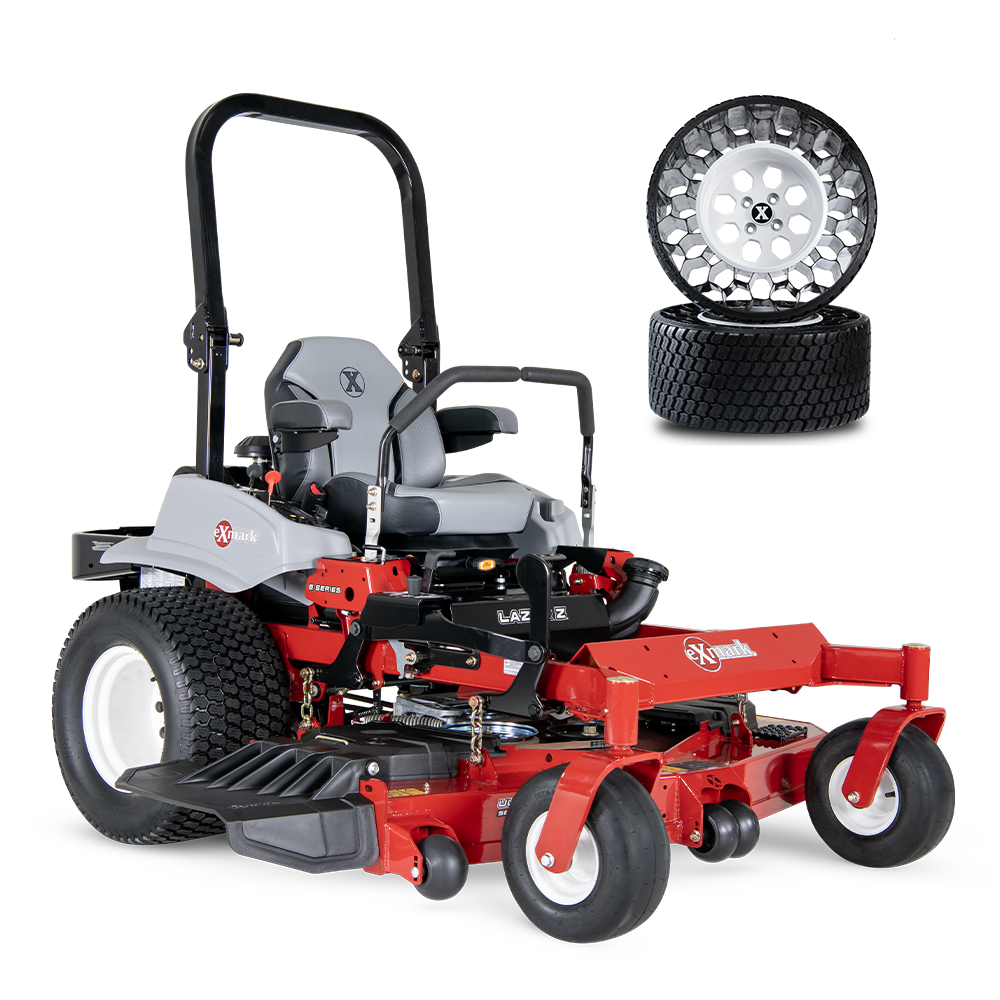 Exmark Lazer Z E-Series 60" Zero-Turn + Tractus Tire Set (Special Promo)