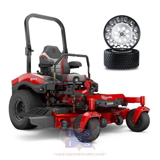 Exmark Lazer Z X-Series 60" Zero-Turn + Tractus Tire Set (Special Promo)