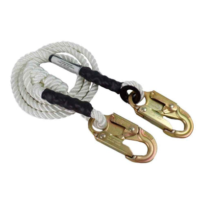 White Three Strand Twisted Polyester Rope LYT1607