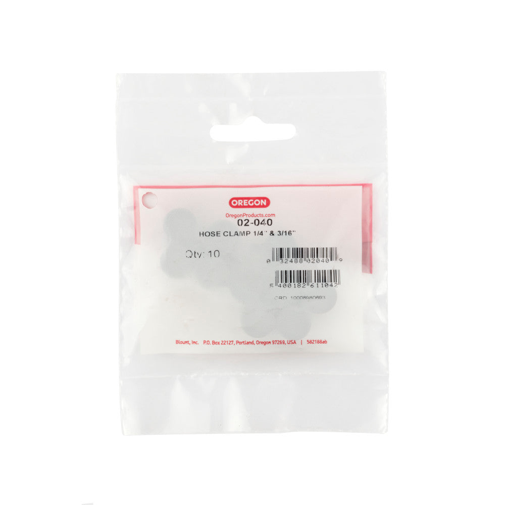 Oregon 1/4" Hose Clamp 02-040