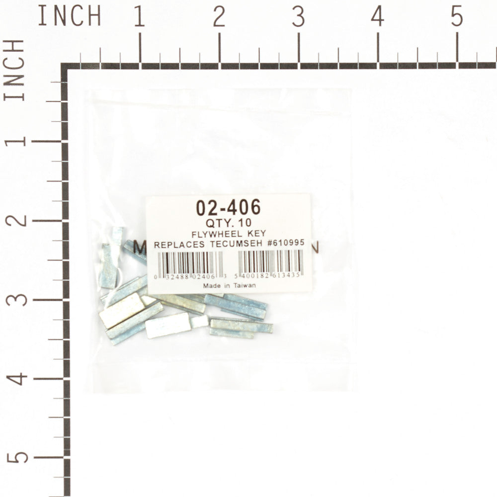 Oregon Tecumseh Flywheel Key 02-406