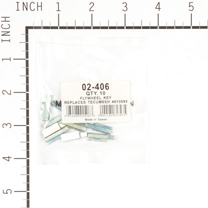 Oregon Tecumseh Flywheel Key 02-406