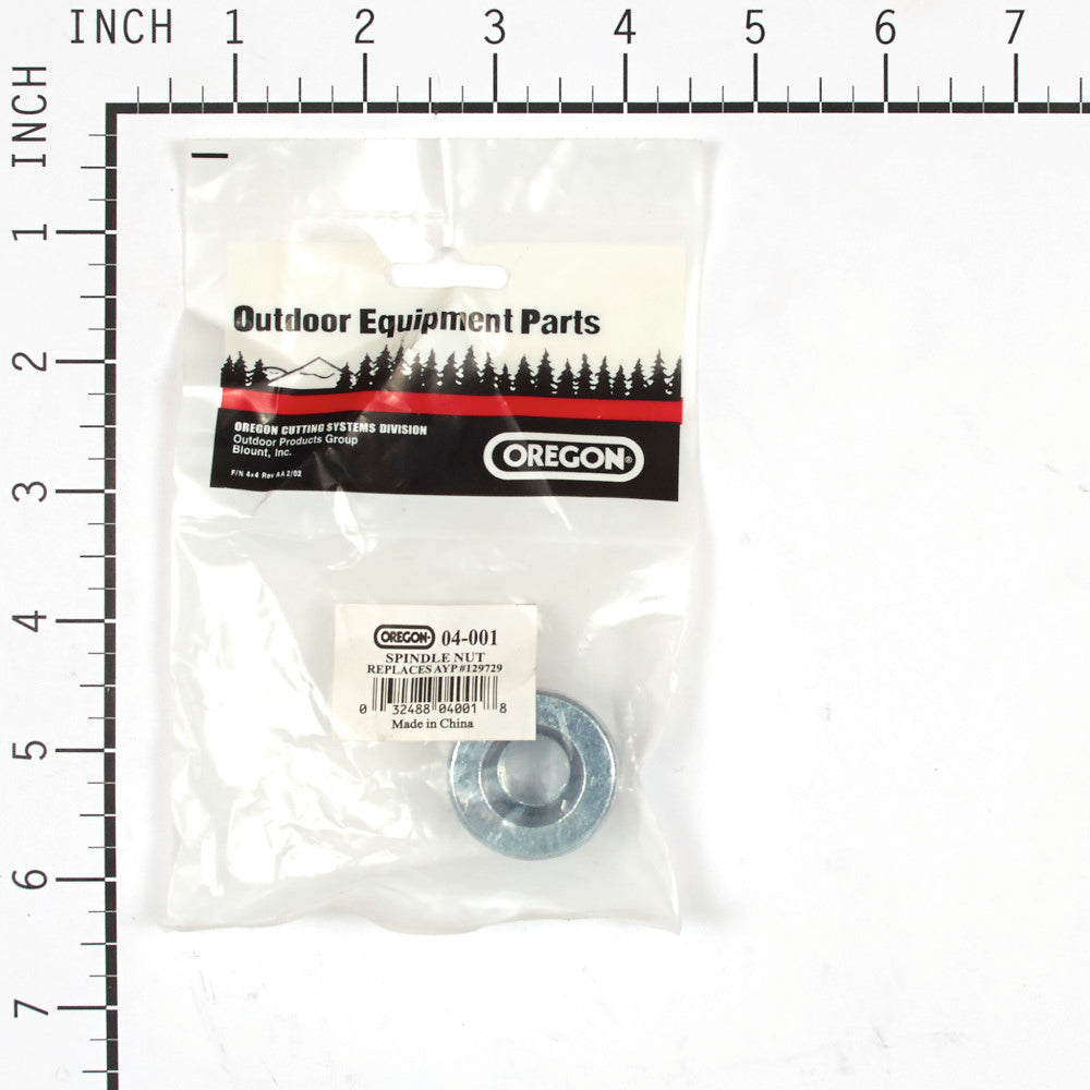 Oregon AYP Spindle Nut 04-001