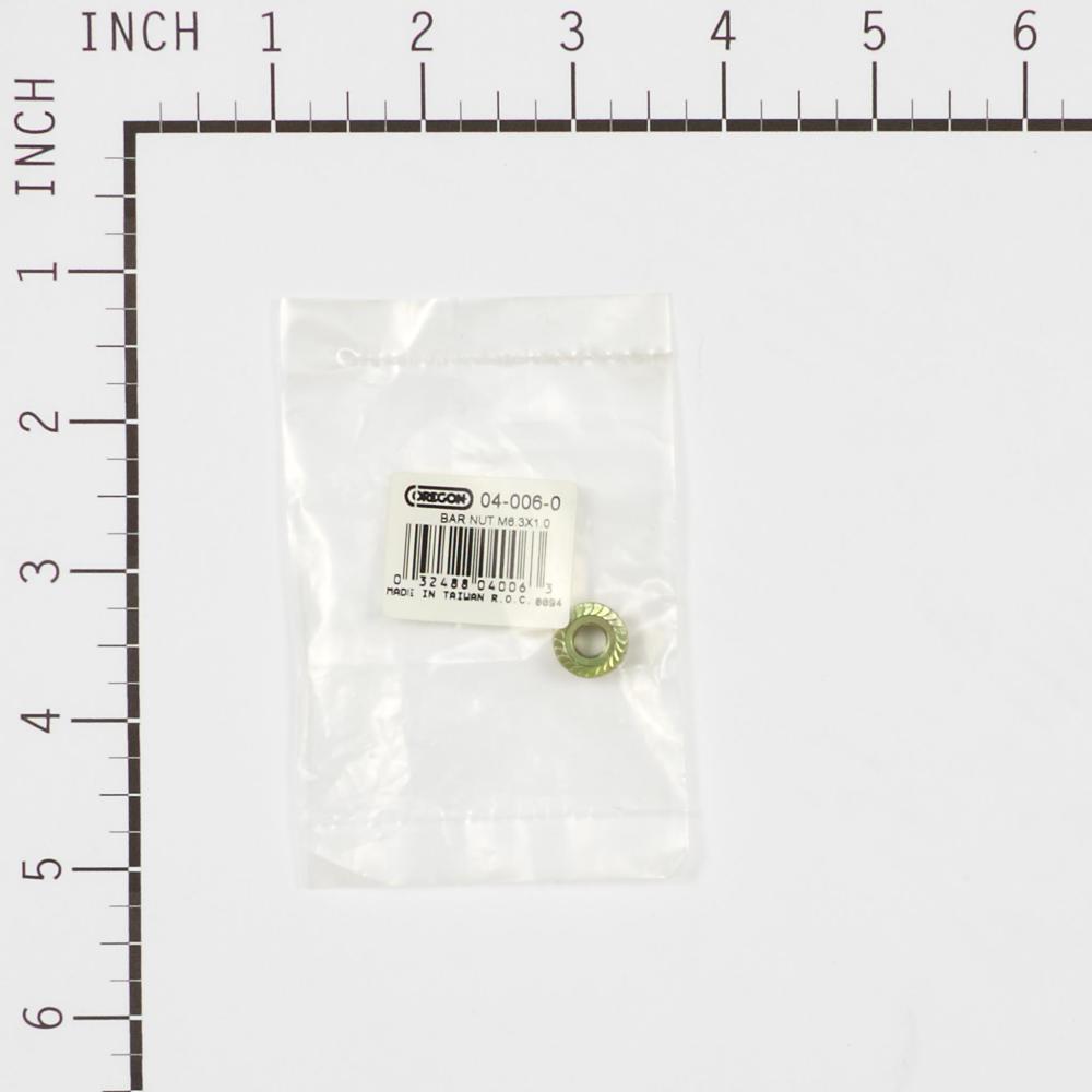 Oregon McCulloch M6.3 x 1.0 Bar Nut 04-006-0