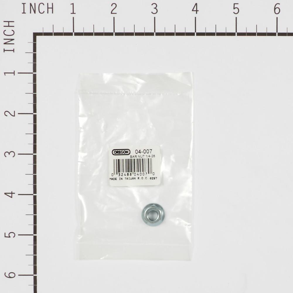 Oregon McCulloch 1/4-28 Bar Nut 04-007