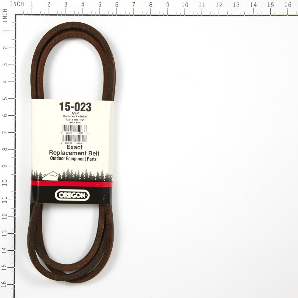 Oregon AYP Belt (429636, 1/2" x 101-1/2") 15-023
