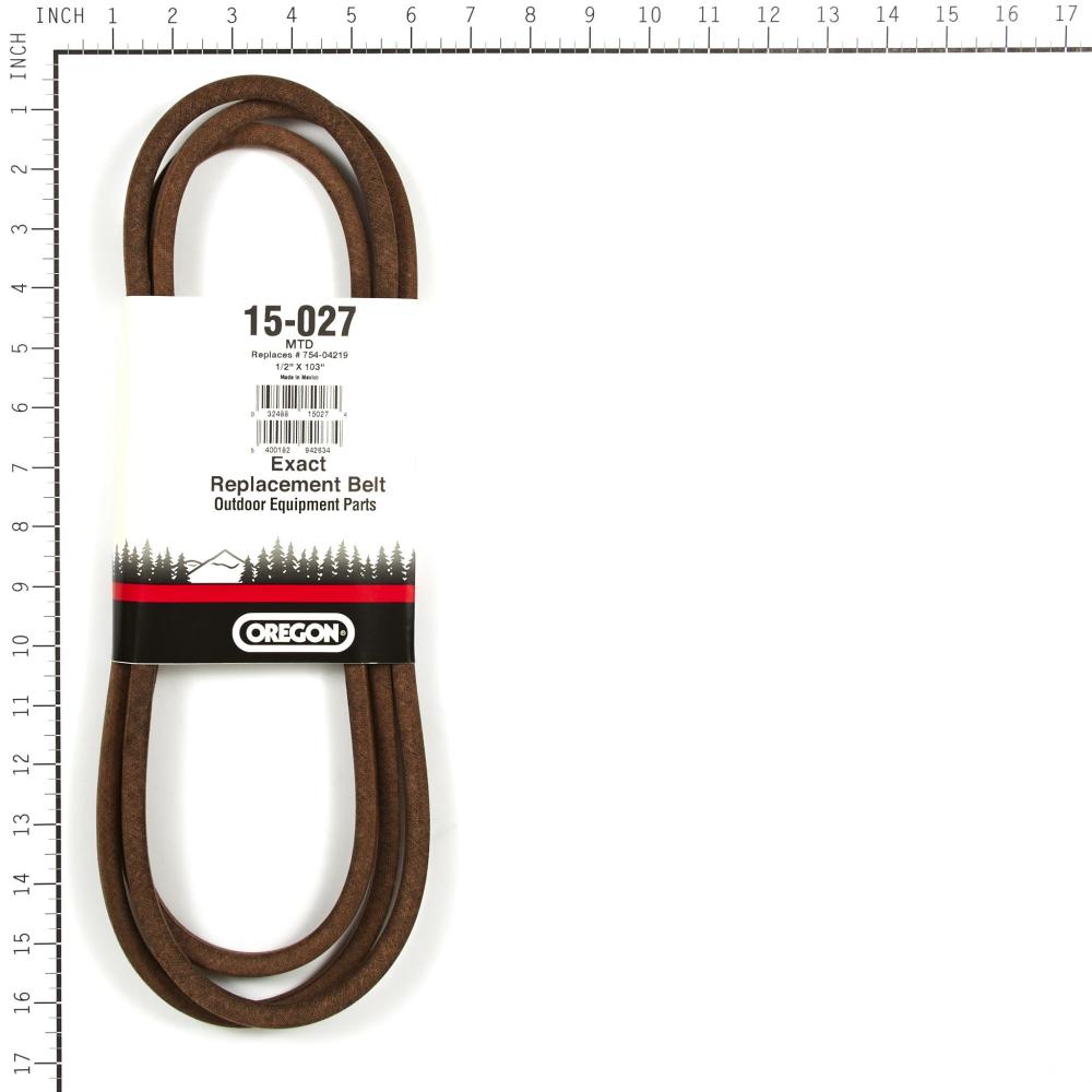 Oregon Cub Cadet/MTD Belt (1/2" x 103") 15-027