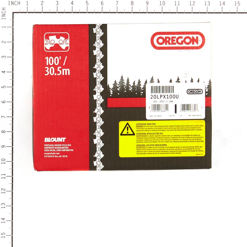 Oregon PowerCut .325" Saw Chain (100' Reel) 20LPX100U