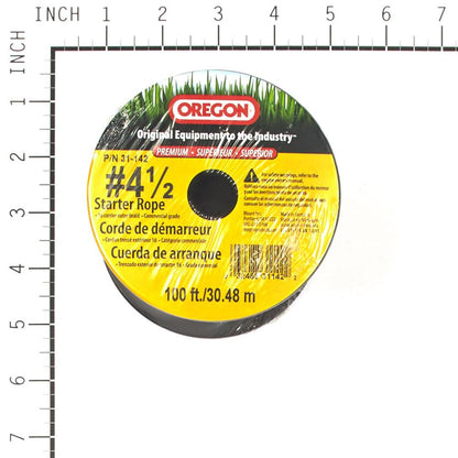 Oregon No. 4-1/2 Premium Starter Rope (100' Reel) 31-142