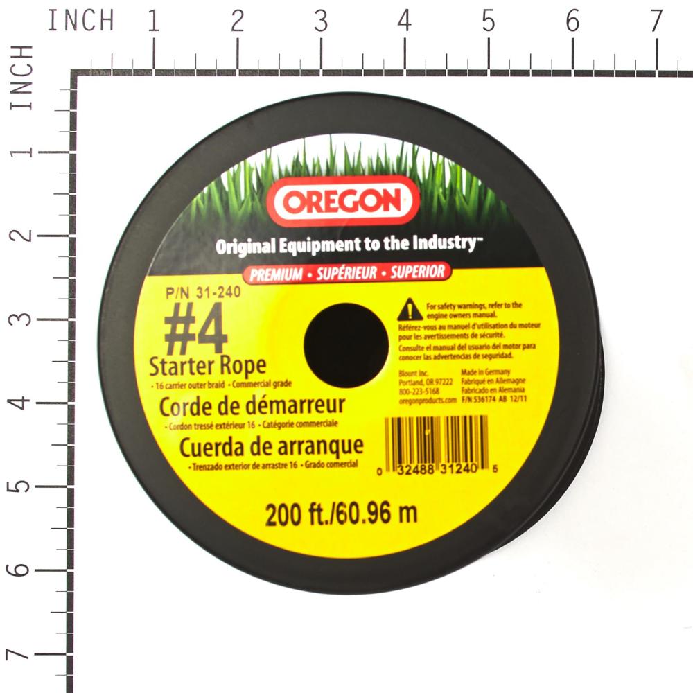 Oregon No. 4 Premium Starter Rope (200' Reel) 31-240