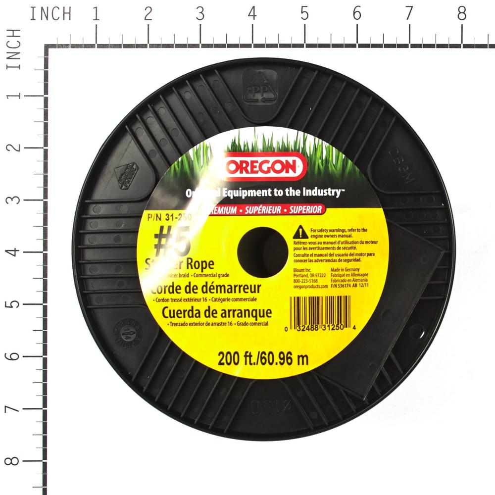 Oregon No. 5 Premium Starter Rope (200' Reel) 31-250