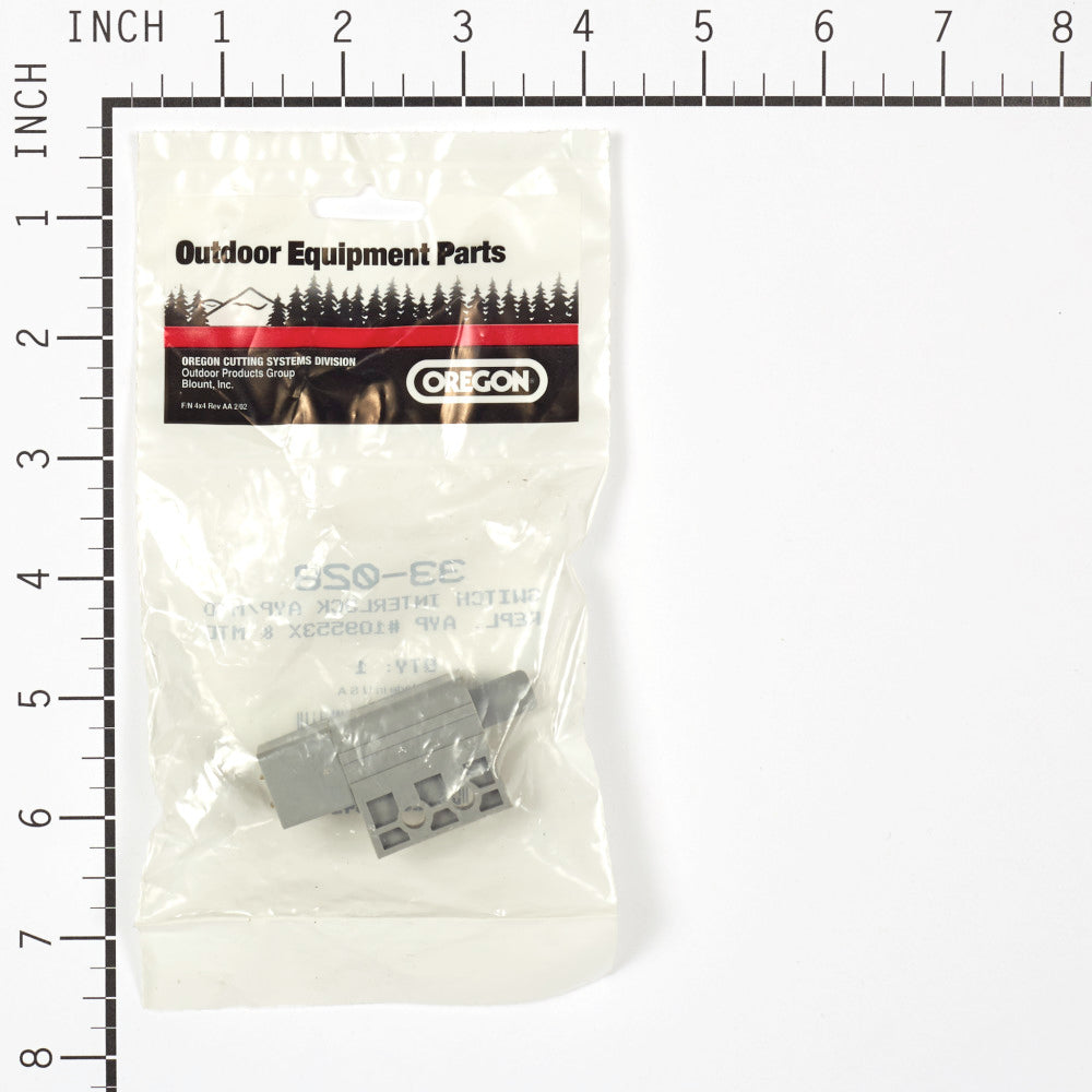 Oregon AYP/MTD Interlock Switch 33-028