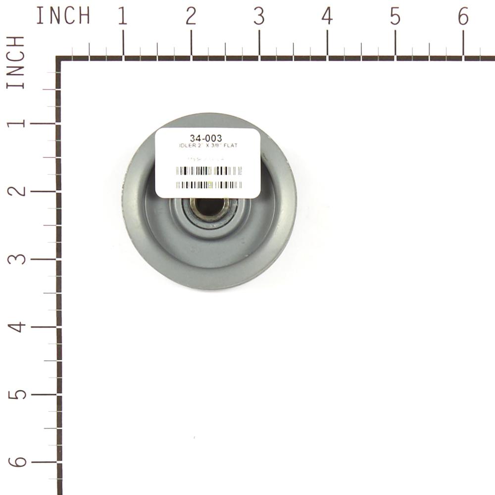 Oregon 2" x 3/8" Flat Idler Pulley 34-003