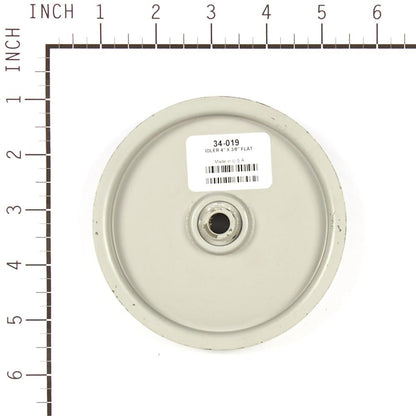 Oregon 4" x 3/8" Flat Idler Pulley 34-019