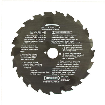 Oregon 8" 22-Tooth Maxi Brush Blade 41-935