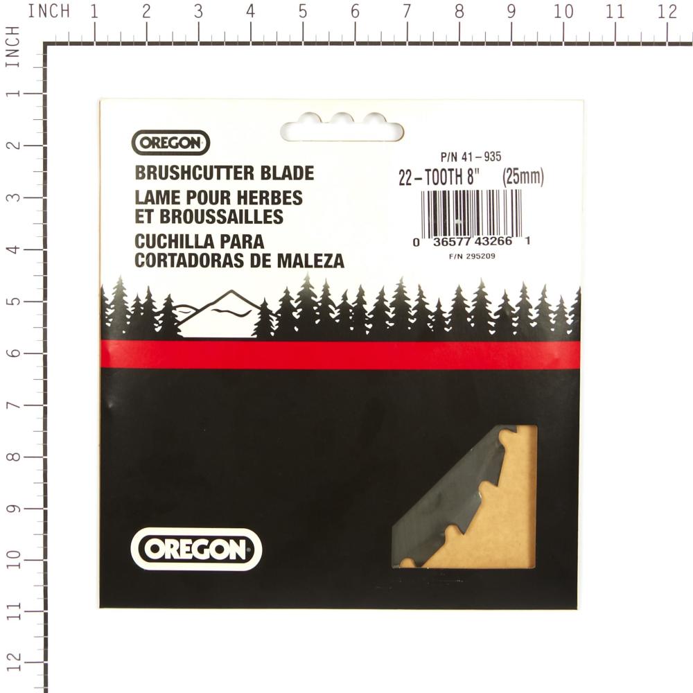 Oregon 8" 22-Tooth Maxi Brush Blade 41-935