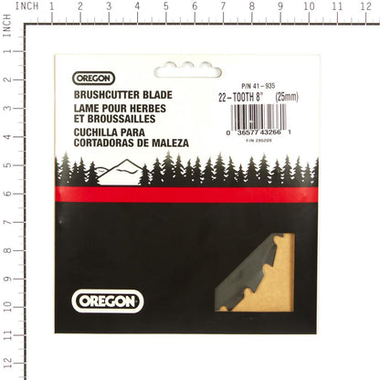 Oregon 8" 22-Tooth Maxi Brush Blade 41-935