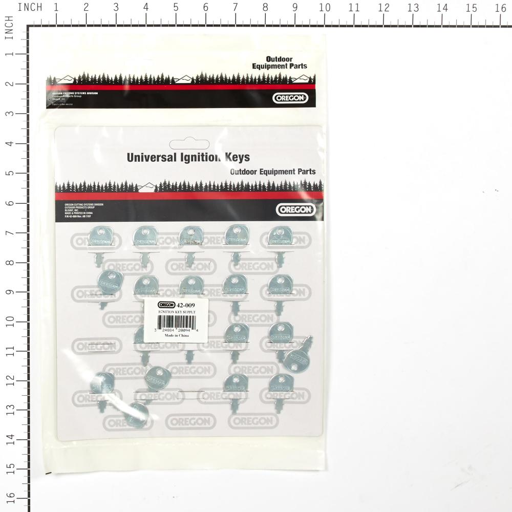 Oregon Ignition Key Display with Keys 42-009