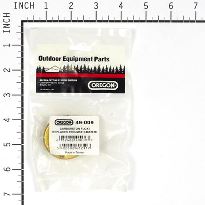 Oregon Tecumseh Carburetor Float 49-009