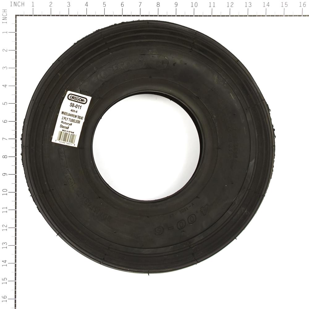 Oregon 4.00-6 Wheelbarrow Tire 58-011
