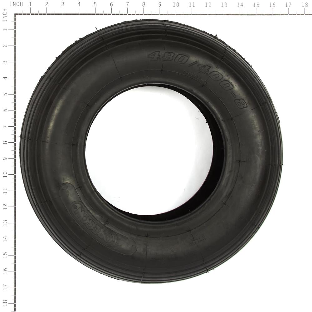 Oregon 4.80/4.00-8 Wheelbarrow Rib Tire 58-012