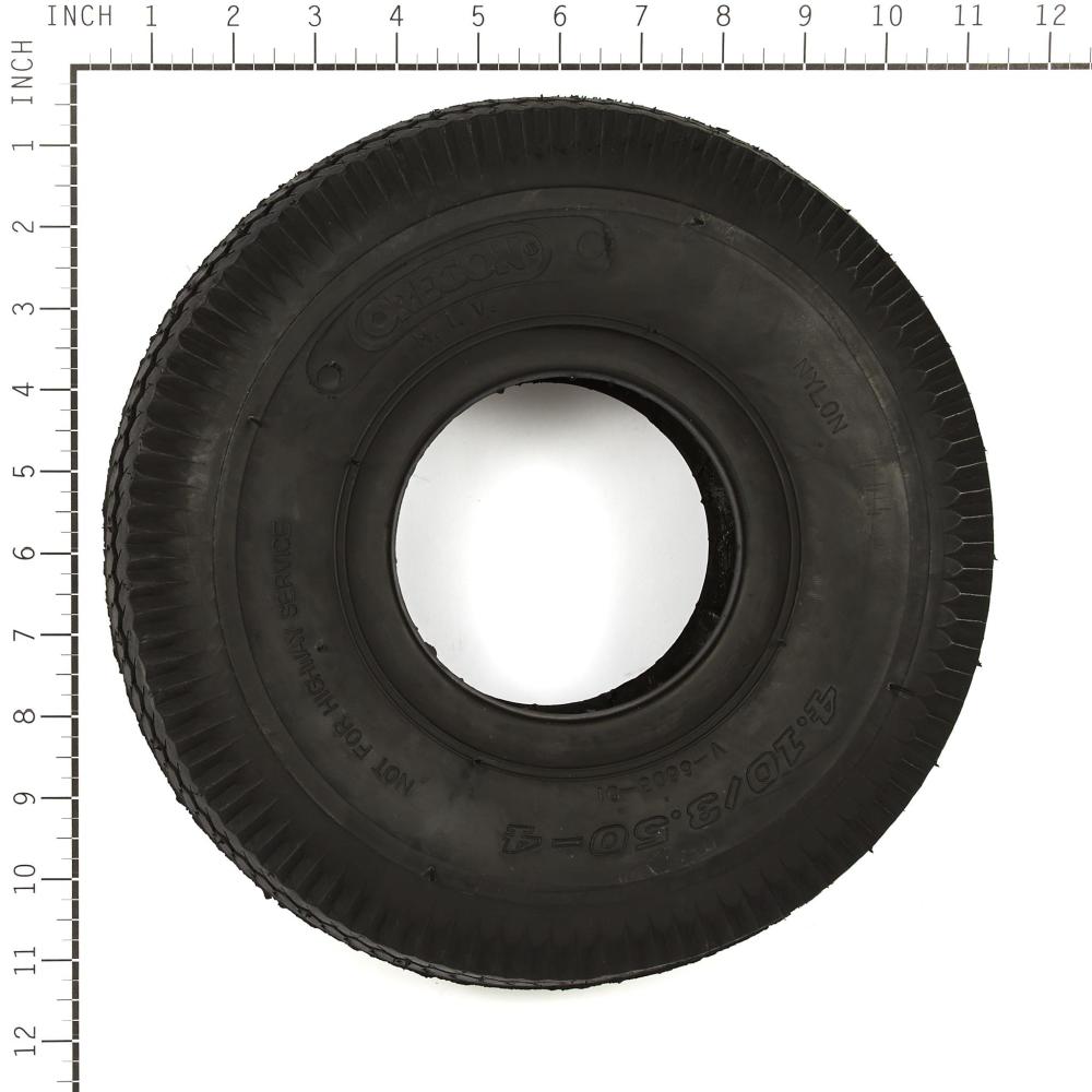 Oregon 4.10/3.50-4 Sawtooth Tire 58-041