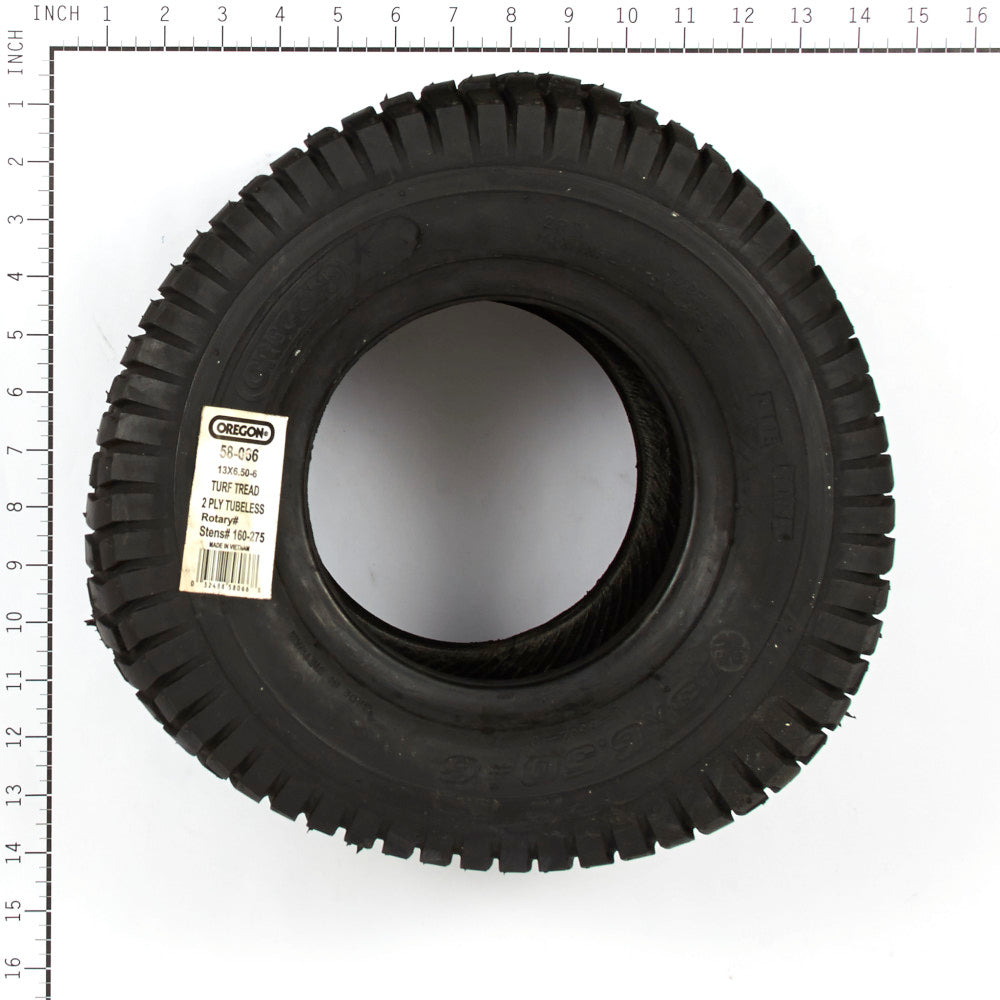 Oregon 13x5.00-6 Turf 2-Ply Tire 58-066