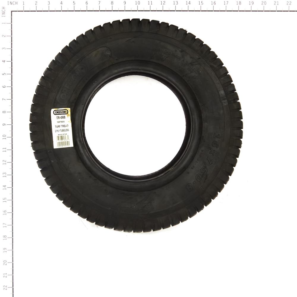 Oregon 16x7.50-8 Turf 2-Ply Tire 58-088