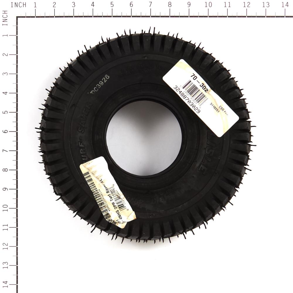 Oregon 4.10/3.50-4 Sawtooth Tire (2-Ply) 70-302