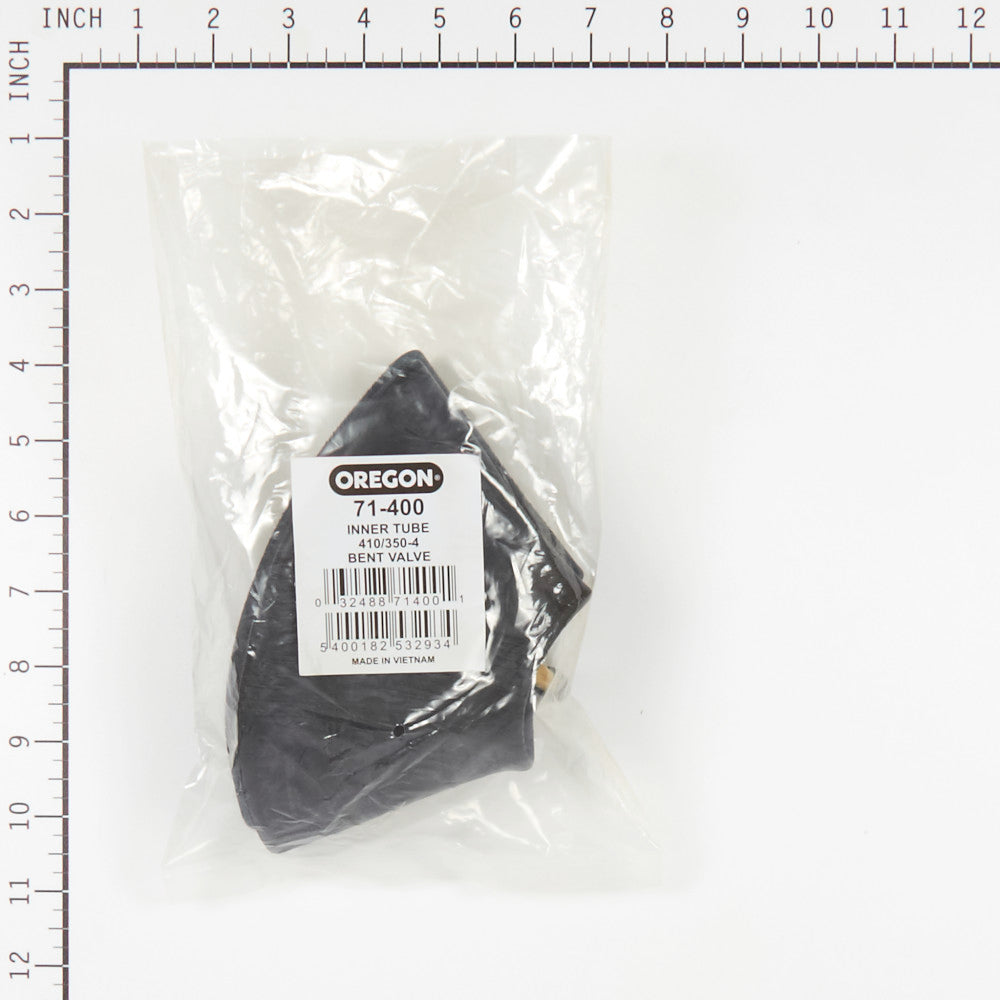 Oregon 410/350-4 Inner Tube with Bent Valve 71-400