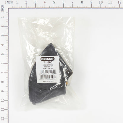 Oregon 410/350-4 Inner Tube with Bent Valve 71-400
