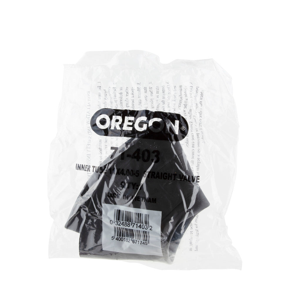 Oregon 11x4.00-5 Inner Tube with Straight Valve 71-403