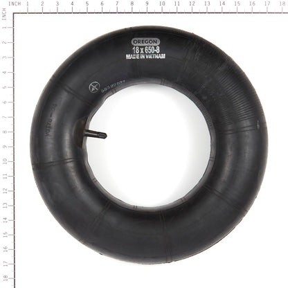 Oregon 18x6.50-8 Inner Tube with Straight Valve 71-406