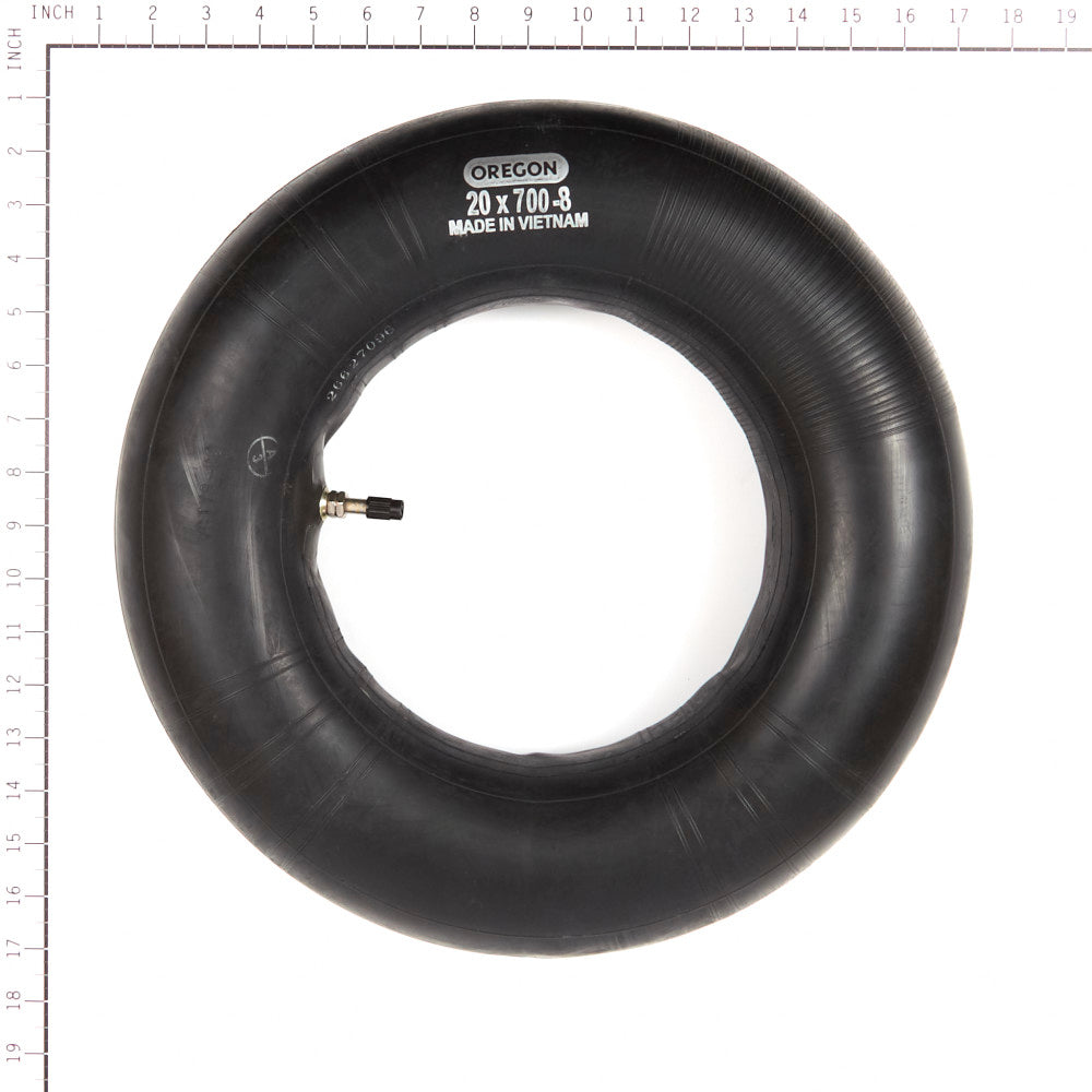 Oregon 20x7.00-8 Inner Tube with Straight Valve 71-409