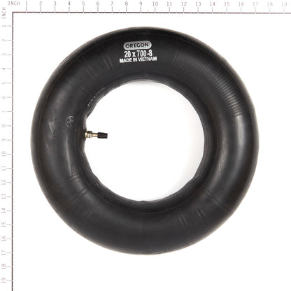 Oregon 20x7.00-8 Inner Tube with Straight Valve 71-409