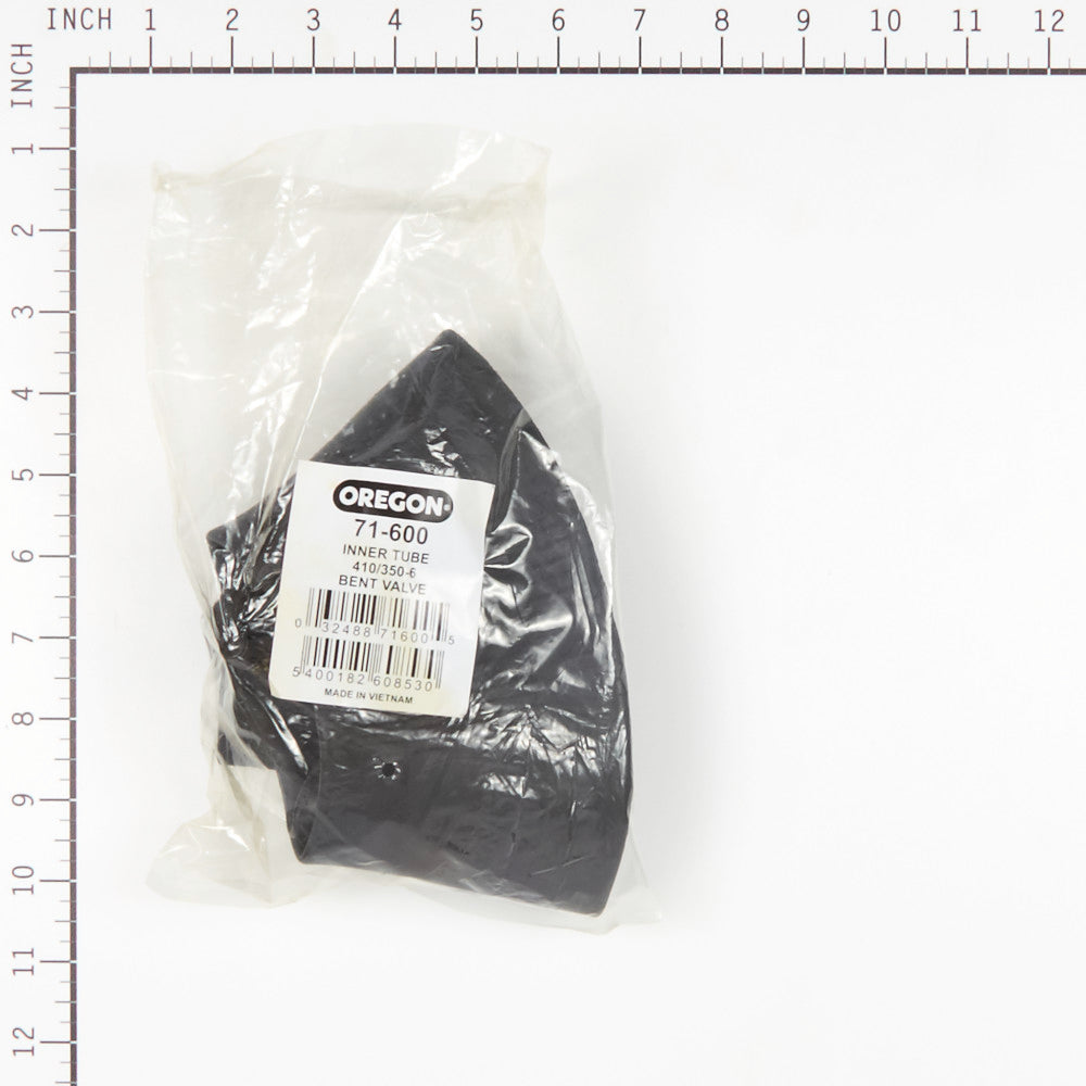 Oregon 410/350-6 Inner Tube with Bent Valve 71-600