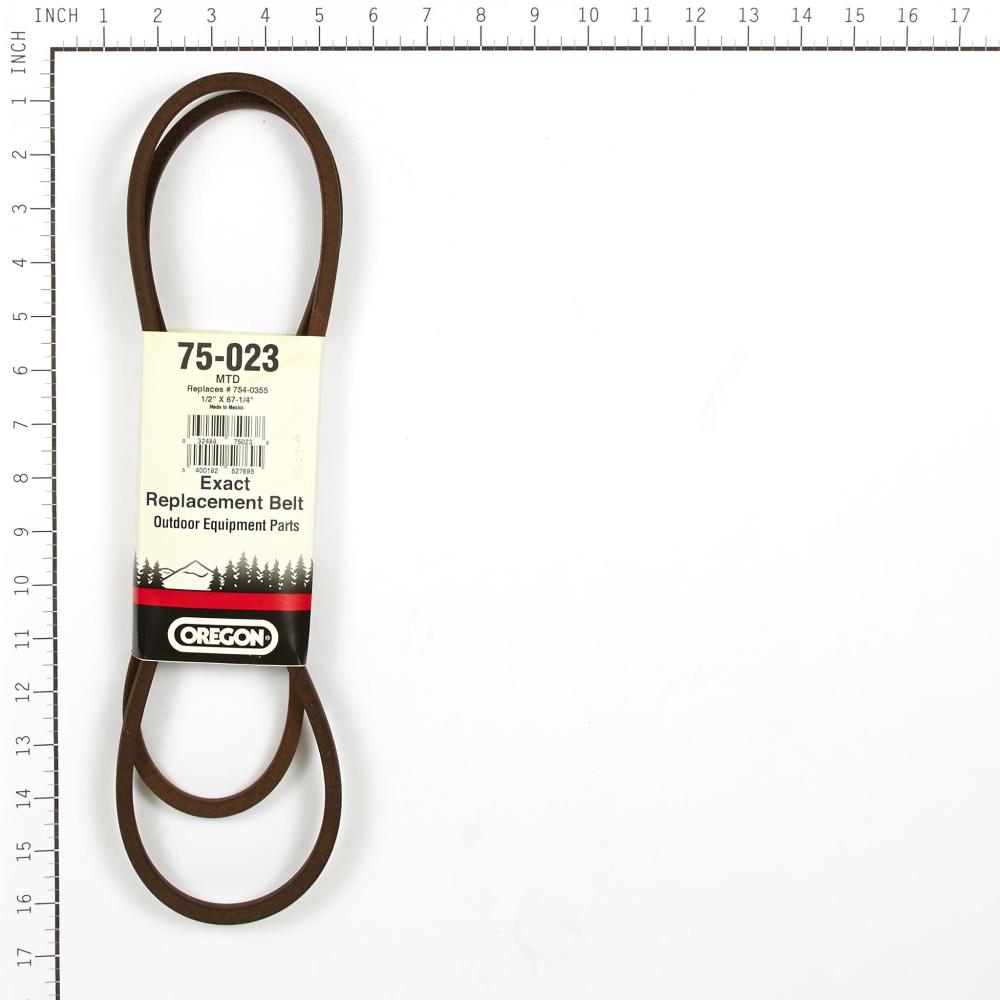 Oregon MTD Belt (754-0355, 1/2" x 67-1/4") 75-023