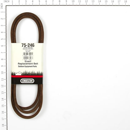 Oregon John Deere Replacement Belt (M110978, 1/2") 75-246