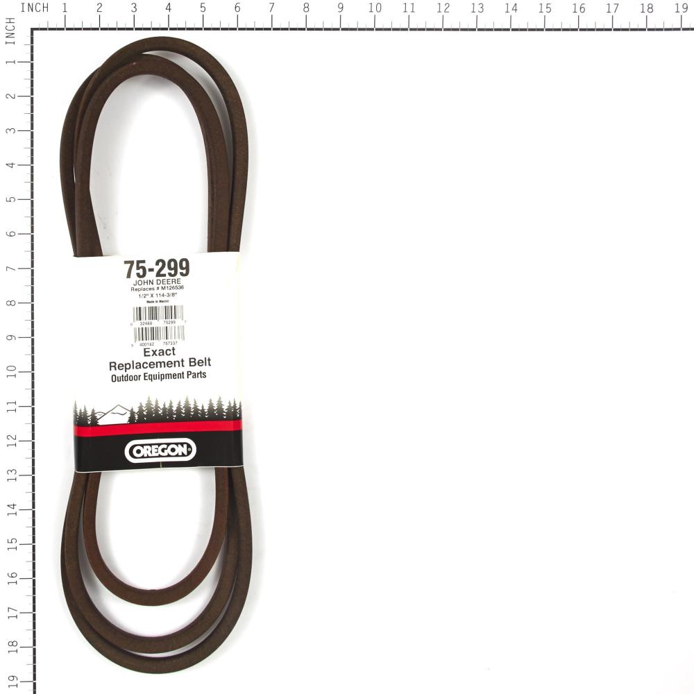 Oregon John Deere Belt (M126536, 1/2") 75-299