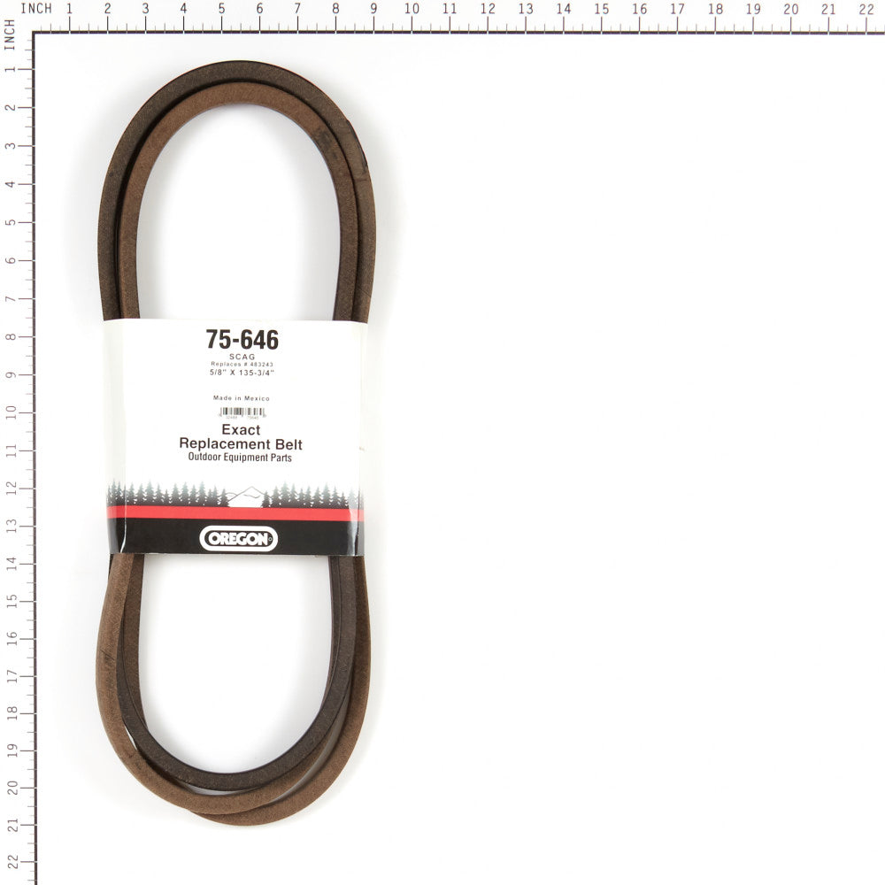 Oregon Scag Wildcat/Tiger Cub Deck Belt 75-646
