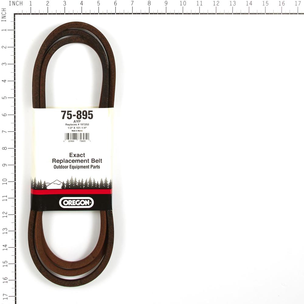 Oregon AYP Belt (197253, 1/2" x 101-1/4") 75-895