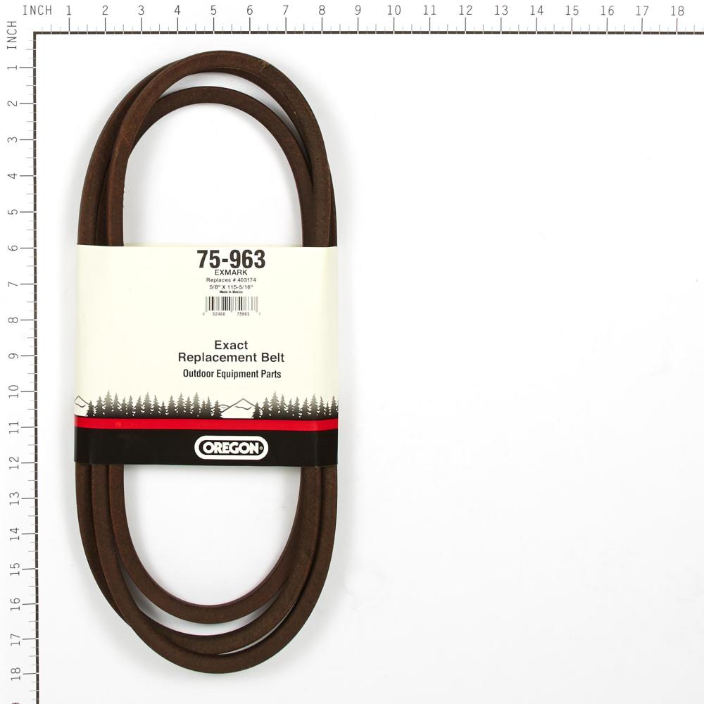 Oregon Exmark Replacement Belt (403174, 5/8" x 115-1/2") 75-963